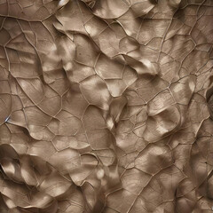 The Beauty of Botany - A Close-Up of a Leaf's Texture.