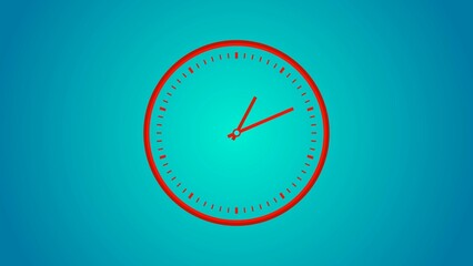 abstract beautiful clock illustration background 