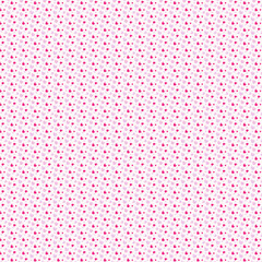 Valentines day background with a hearts pattern