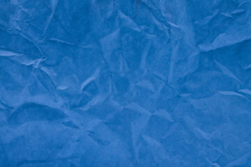 blue background, crumpled paper, blue paper