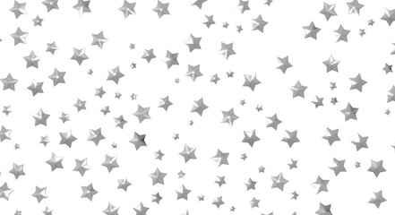 XMAS Stars - stars background, sparkle lights confetti falling. magic shining Flying christmas stars on night