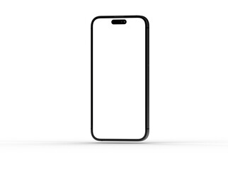 Mockup - All-screen smartphone mockup isolated 3d
