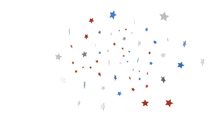  Independence Day background with stars.