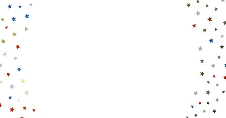 Stars - stars confetti on american independence day party