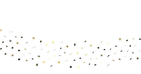 stars background, sparkle lights confetti falling. magic shining Flying christmas stars on night