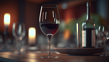 Wine Glass Generative AI
