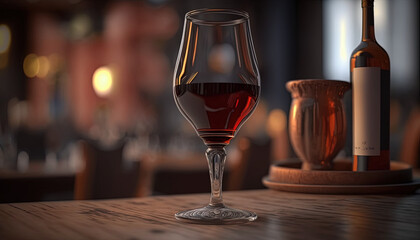 Wine Glass Generative AI