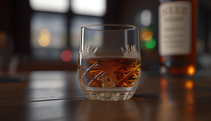 Whiskey Glass Generative AI