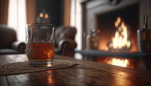 Whiskey Glass Generative AI