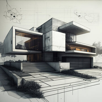 sketchup house rendering