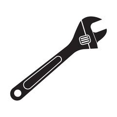 wrench icon logo vector design template