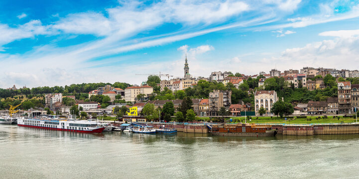 Belgrade cityscape in Serbia