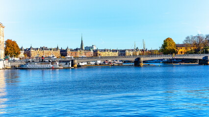 Fototapeta na wymiar Stockholm city in Sweden