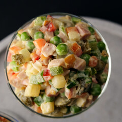 New Year olivier salad capital 1