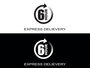 Express delivery in 6 hours. Fast delivery, express and urgent shipping