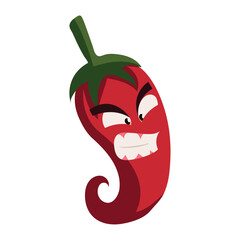 cartoon hot chili