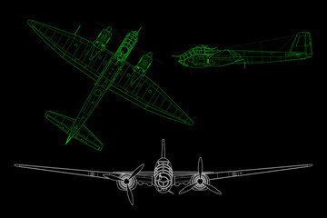 Avión de combate, bombardero medio