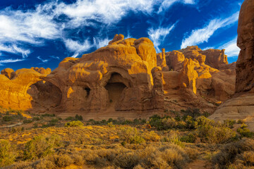 Sunrise in Arches National Park