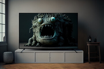 Funny monster Generate Ai