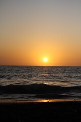 Fototapeta premium Sunset in Costa Rica