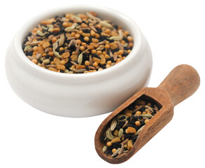 Mixed spices named as pach foron masala