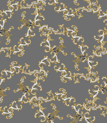 seamless abstract pattern. Textile pattern, flower print pattern for textile design and fabrics.