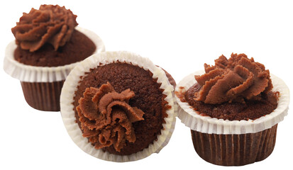 Freshly prepared homemade muffin