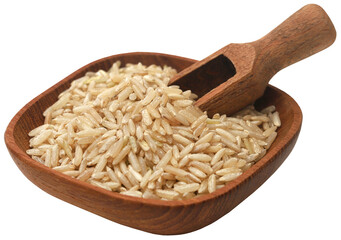 Uncooked brown rice