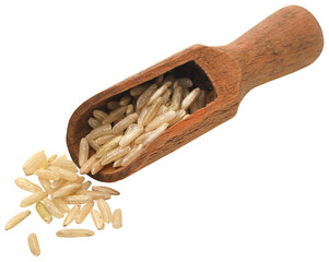 Uncooked brown rice