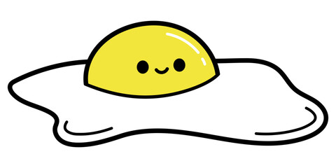funny egg cartoon