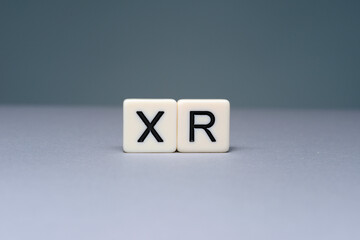XR tiles macro stylised