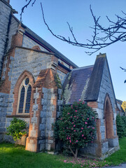 Fototapeta premium St Andrew Anglican Parish church Braidwood NSW Southern Tablelands Australia