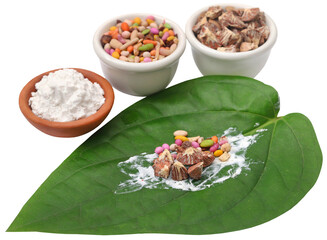 Betel leaf and its spices