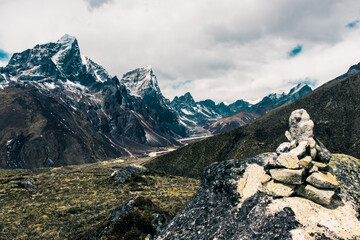 Fototapeta na wymiar Everest Base Camp trek