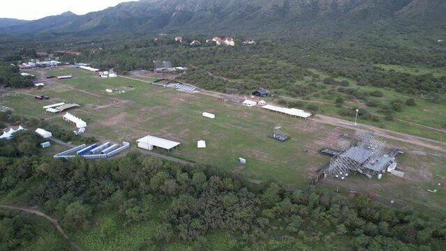 Cosqu&iacute;n Rock, predio, Santa Maria Punilla, Cordoba, Argentina