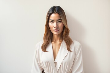 young woman ready for job, Generative AI