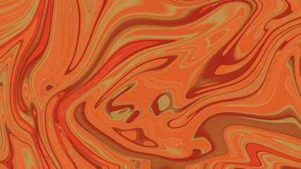 Abstract combination of warm colors