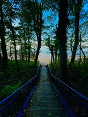 Fototapeta premium beach stairs