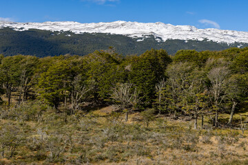 Landscape at the beautiful end of the world - Ushuaia, Tierra del Fuego, South America