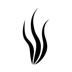 Asymmetrical Decorative Element - Lace Mandala in Zentangle Style. Stylized Flower for Tattoo on White Background