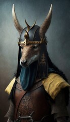 Raiding Valhalla: A Cute, Cool, and Beautiful Viking Animal Kangaroo Warrior's Battle on a Longship with Beautiful Stylish Designer Armor and Norse Mythology (generative AI)
