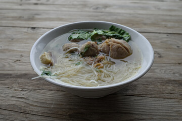 Bakso, typical food from Indonesia