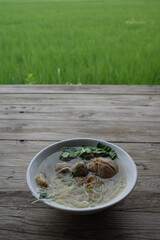 Bakso, typical food from Indonesia