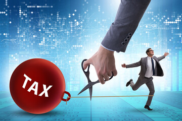 Concept of paying all the taxes