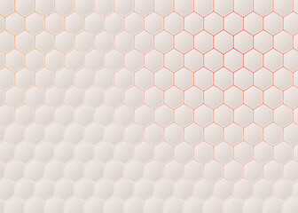 Abstract hexagon gradient backgrounds