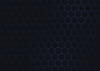 Abstract hexagon gradient backgrounds