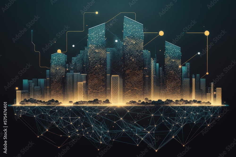 Poster the use of digitally connected buildings and network infrastructure technology in the design of smar
