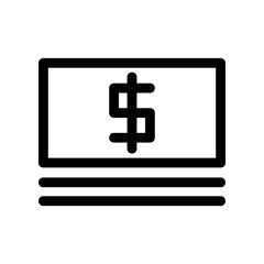 cash icon or logo isolated sign symbol vector illustration - high quality black style vector icons