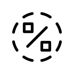 discount icon or logo isolated sign symbol vector illustration - high quality black style vector icons