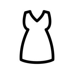 dress icon or logo isolated sign symbol vector illustration - high quality black style vector icons